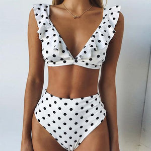 Celino Women's Sexy White Bathing Suit Swimwear Fashionable Bikini's