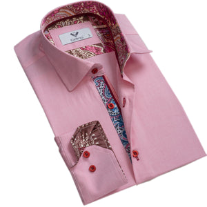 Multicolor Pattern Mens Slim Fit Designer Dress Shirt - tailored Cotton Shirts for Work