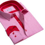 Mens Slim Fit Designer Dress Shirt - tailored Cotton Shirts for Work