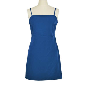 Women's Summer Fashion Blue Party Beachwear Sundress Short Mini Dresses