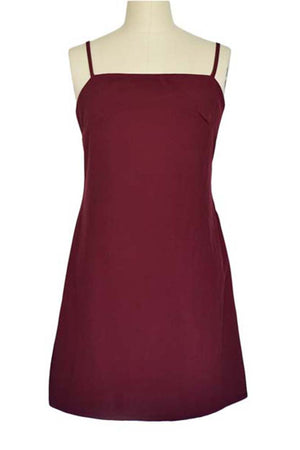 Women's Summer Fashion Burgundy Party Beachwear Sundress Short Mini Dresses - Celino Corp.