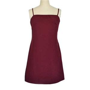 Women's Summer Fashion Burgundy Party Beachwear Sundress Short Mini Dresses - Celino Corp.