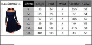 Celino Women's Black Floral Lace Off Shoulder Long Sleeve Skater Dress