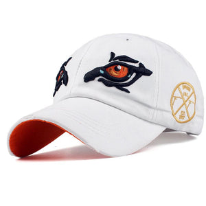 White Light Bird Stylish Baseball Hats for Men - Adjustable Relaxed Fit Cool Strapback Caps