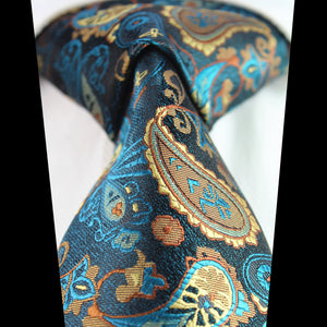 Celino 100% Woven Silk Tie for Men Necktie Premium Turkey Made