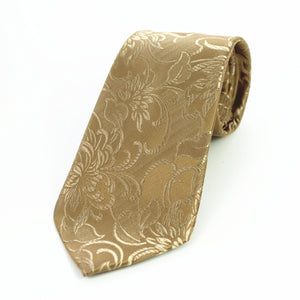 Celino Men's Golden Paisley Silk Multi Color Neck tie neckties Premium Turkey Made