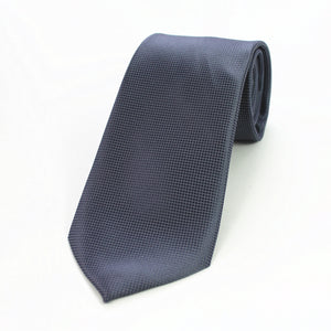 Celino Solid Grey 100% Woven Silk Tie for Men Necktie Premium Turkey Made